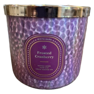 Bath & Body Works Frosted Cranberry 3-Wick Candle